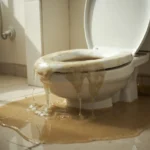 WC Bouch&eacute; qui d&eacute;borde &mdash; WC Bouch&eacute; qui d&eacute;borde &agrave; Juziers (78820) &middot; image &agrave; la une