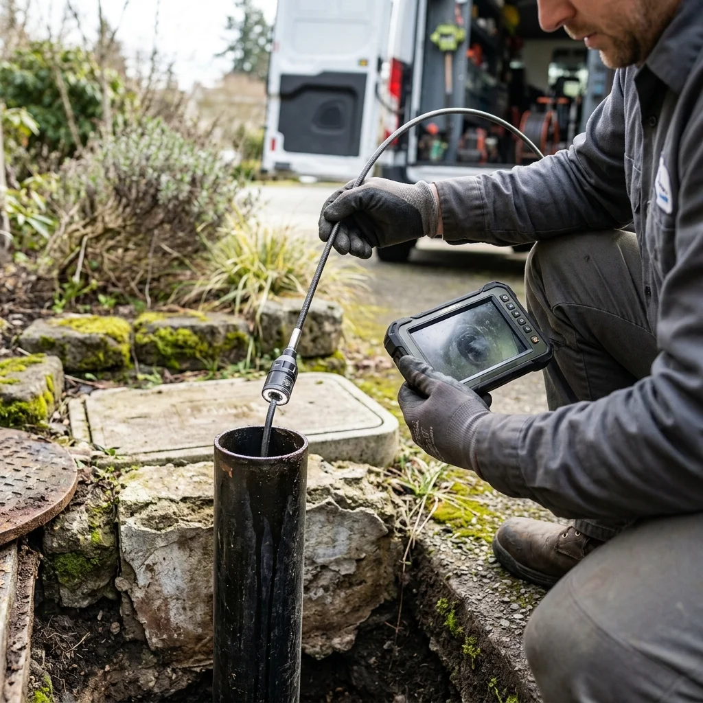 Inspection Cam&eacute;ra canalisation &middot; image &agrave; la une