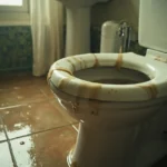 WC Bouch&eacute; qui d&eacute;borde &mdash; WC Bouch&eacute; qui d&eacute;borde &agrave; Freneuse (78840) &middot; image &agrave; la une
