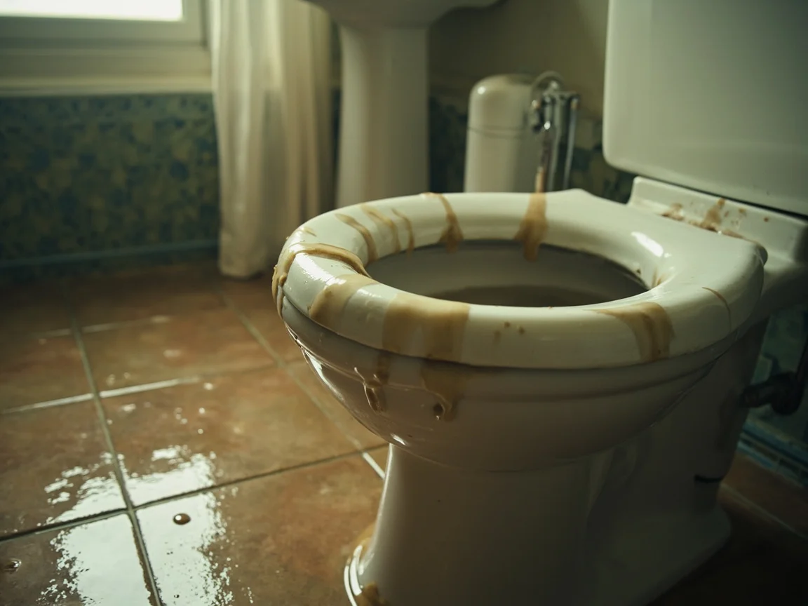 WC Bouch&eacute; qui d&eacute;borde &middot; image &agrave; la une