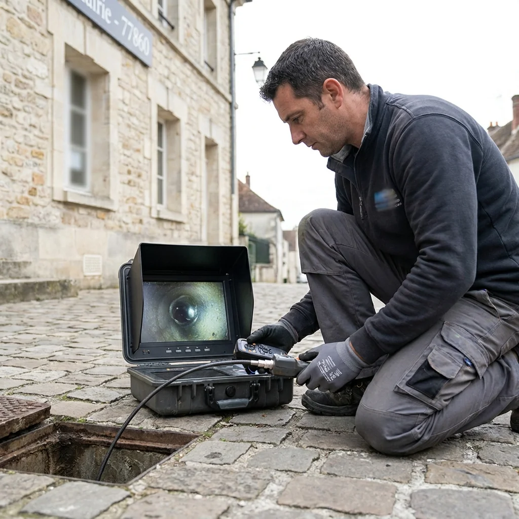 Inspection Cam&eacute;ra canalisation &middot; image &agrave; la une