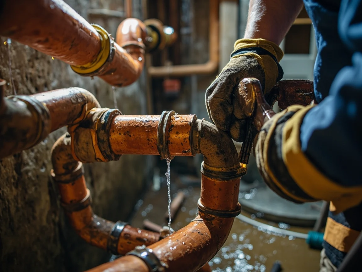 R&eacute;paration de canalisation &middot; image &agrave; la une