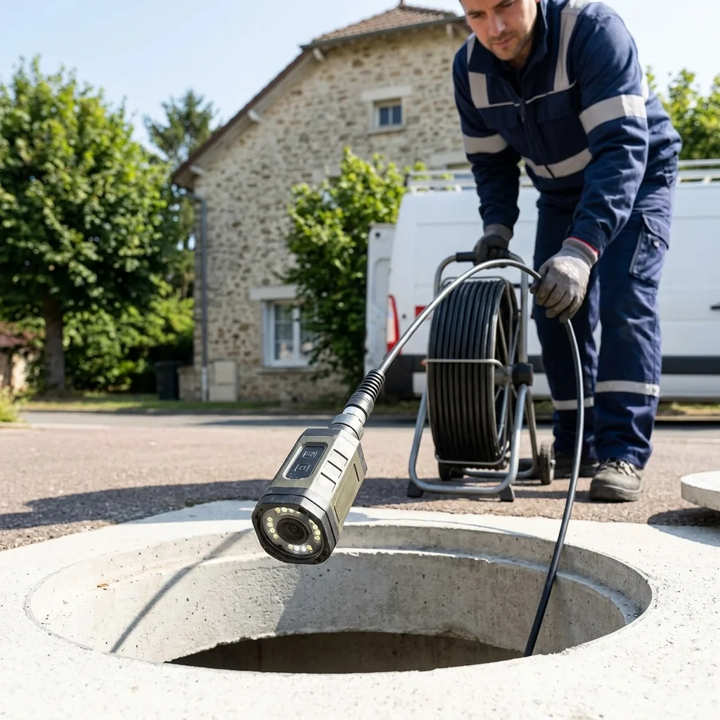 Inspection Cam&eacute;ra canalisation &middot; image &agrave; la une