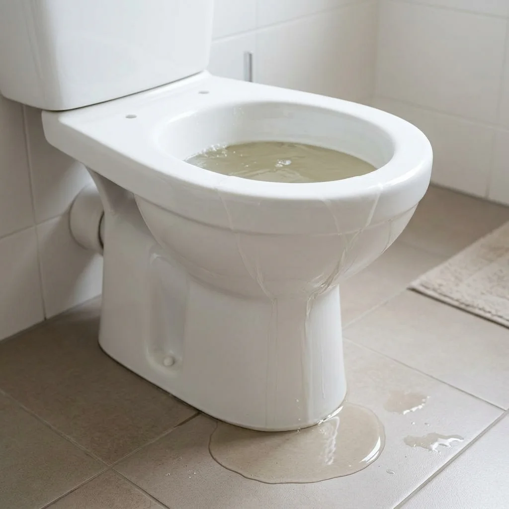 WC Bouch&eacute; qui d&eacute;borde &middot; image &agrave; la une