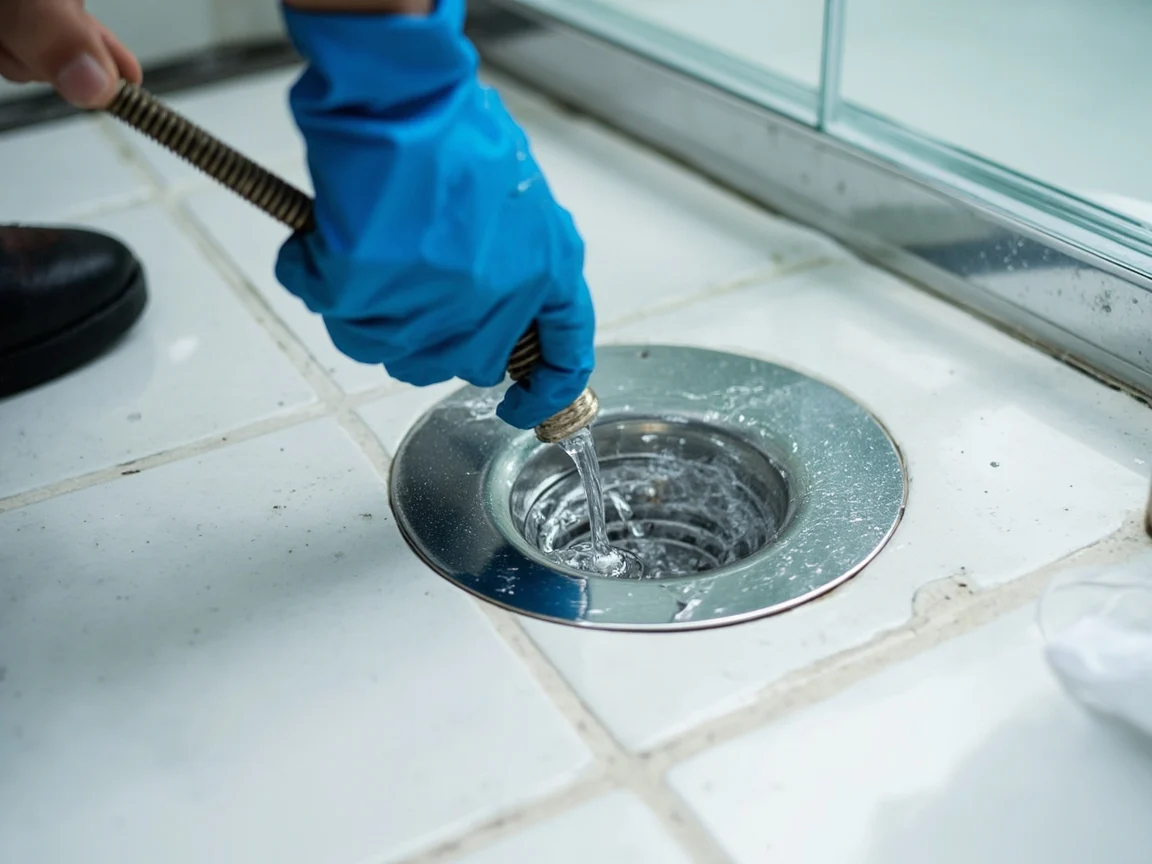 D&eacute;bouchage Douche &middot; image &agrave; la une
