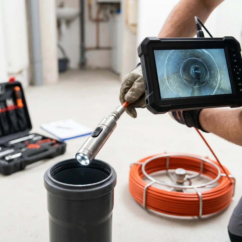 Inspection Cam&eacute;ra canalisation &middot; image &agrave; la une