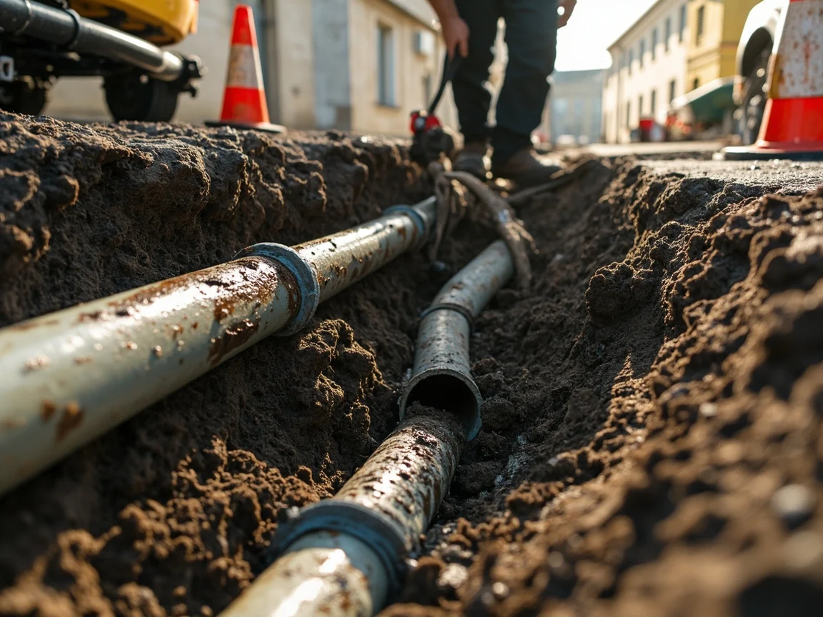 R&eacute;paration de canalisation &middot; image &agrave; la une