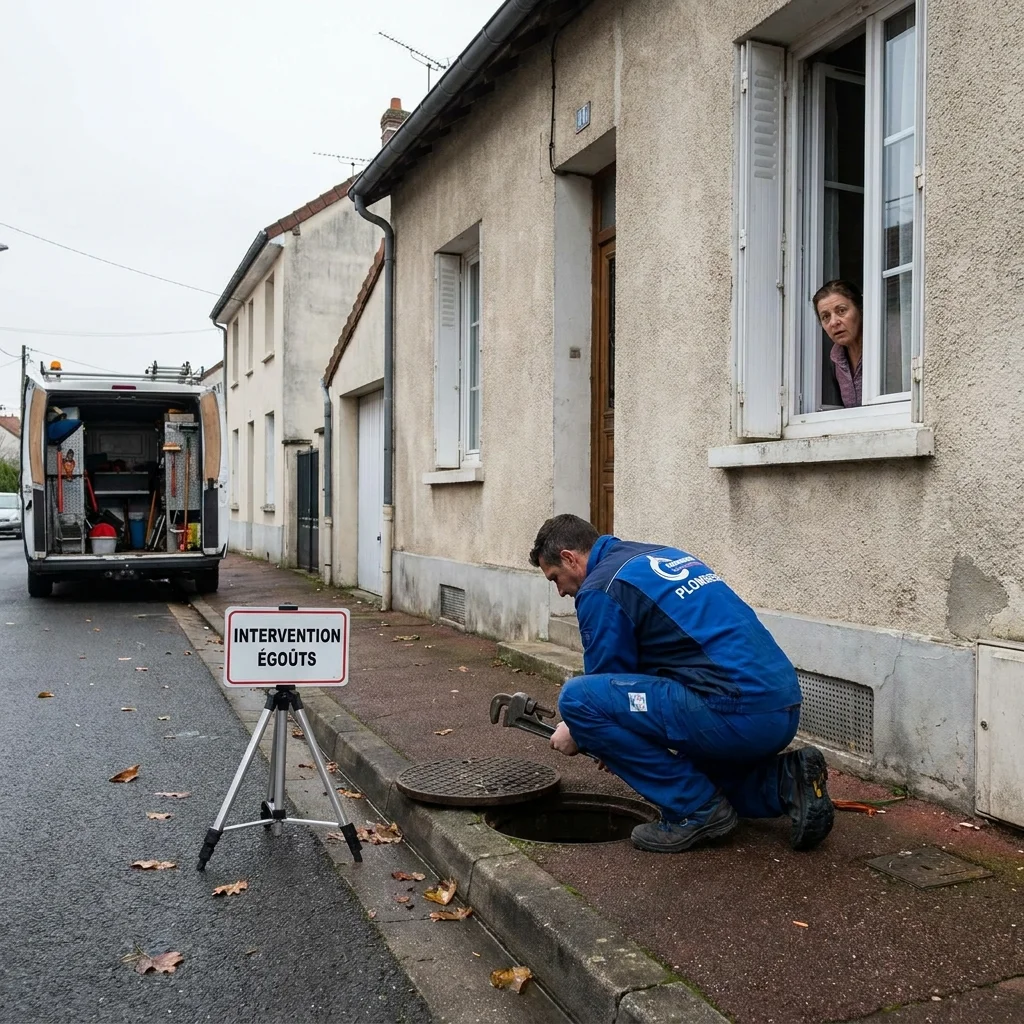 Odeur &Eacute;gout maison &middot; image &agrave; la une