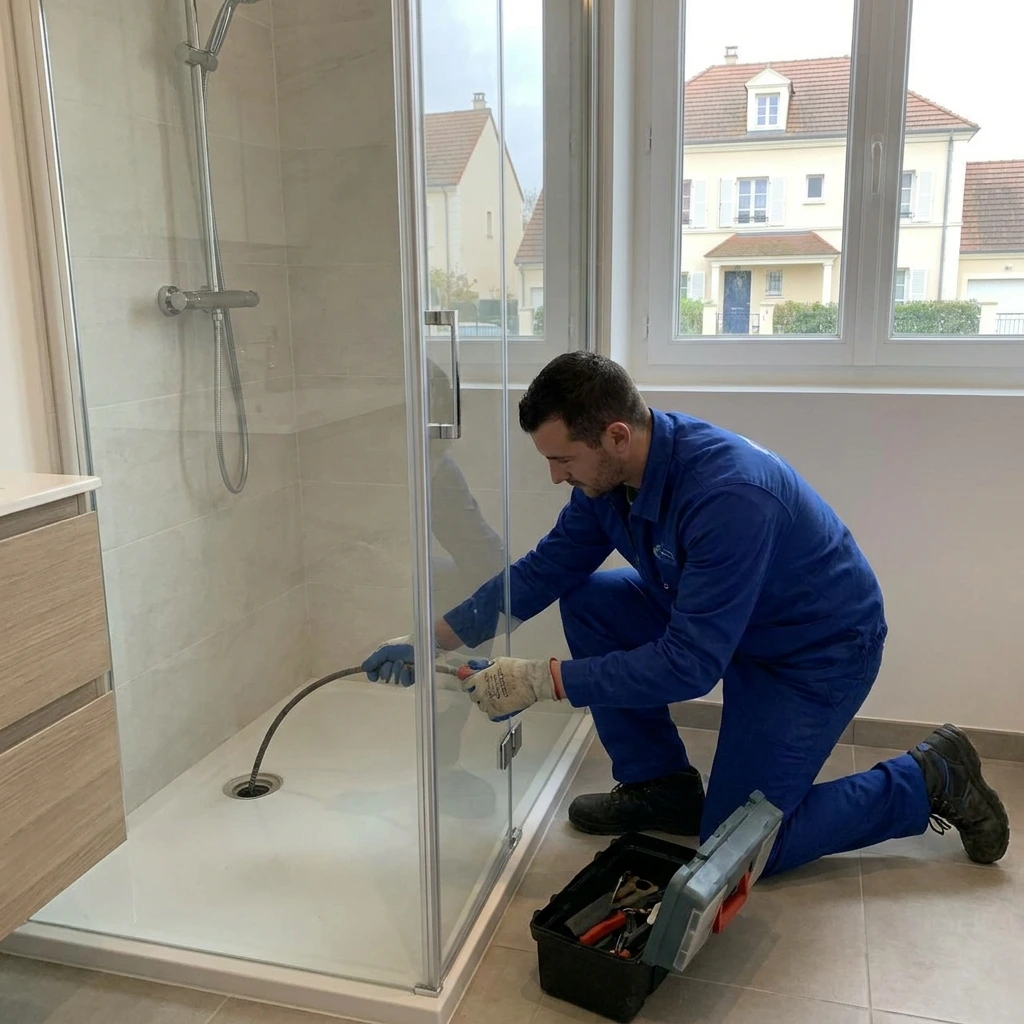 D&eacute;bouchage Douche &middot; image &agrave; la une