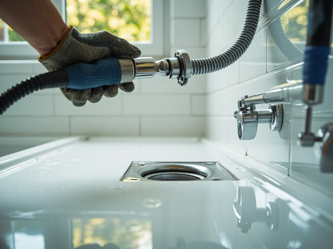 D&eacute;bouchage Douche &middot; image &agrave; la une