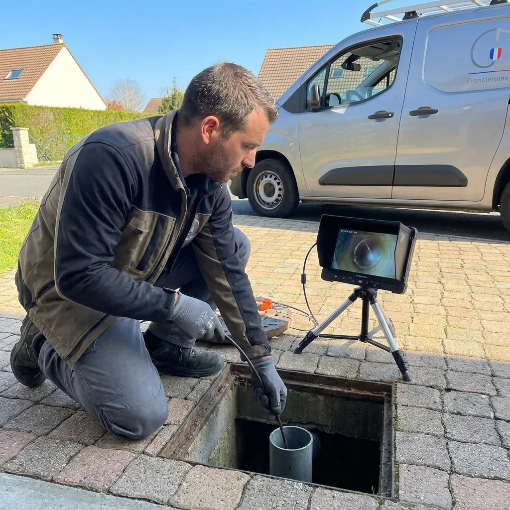 Inspection Cam&eacute;ra canalisation &middot; image &agrave; la une