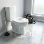 WC Bouch&eacute; qui d&eacute;borde &mdash; WC Bouch&eacute; qui d&eacute;borde &agrave; Palaiseau (91120) &middot; image &agrave; la une