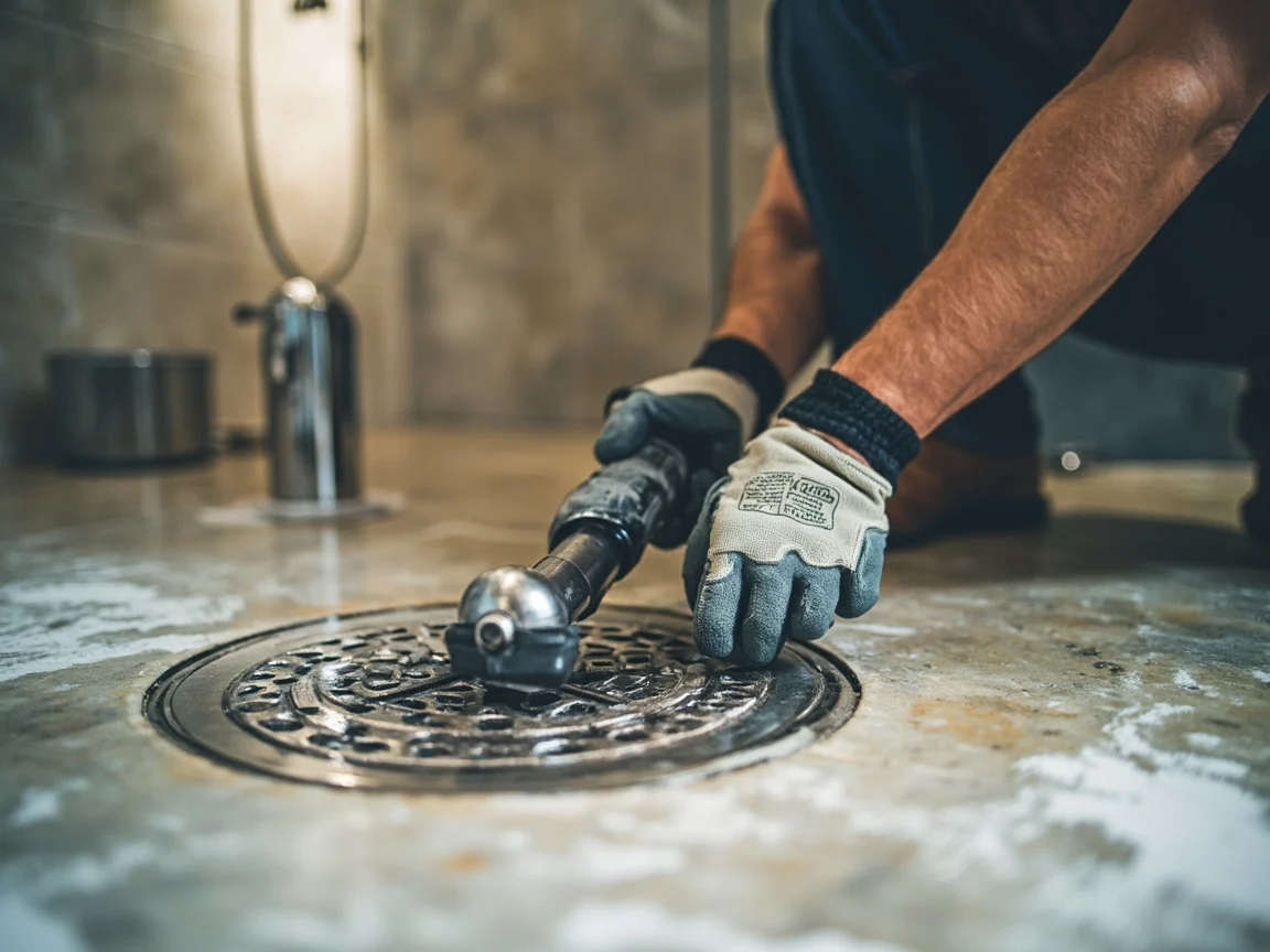 D&eacute;bouchage Douche &middot; image &agrave; la une