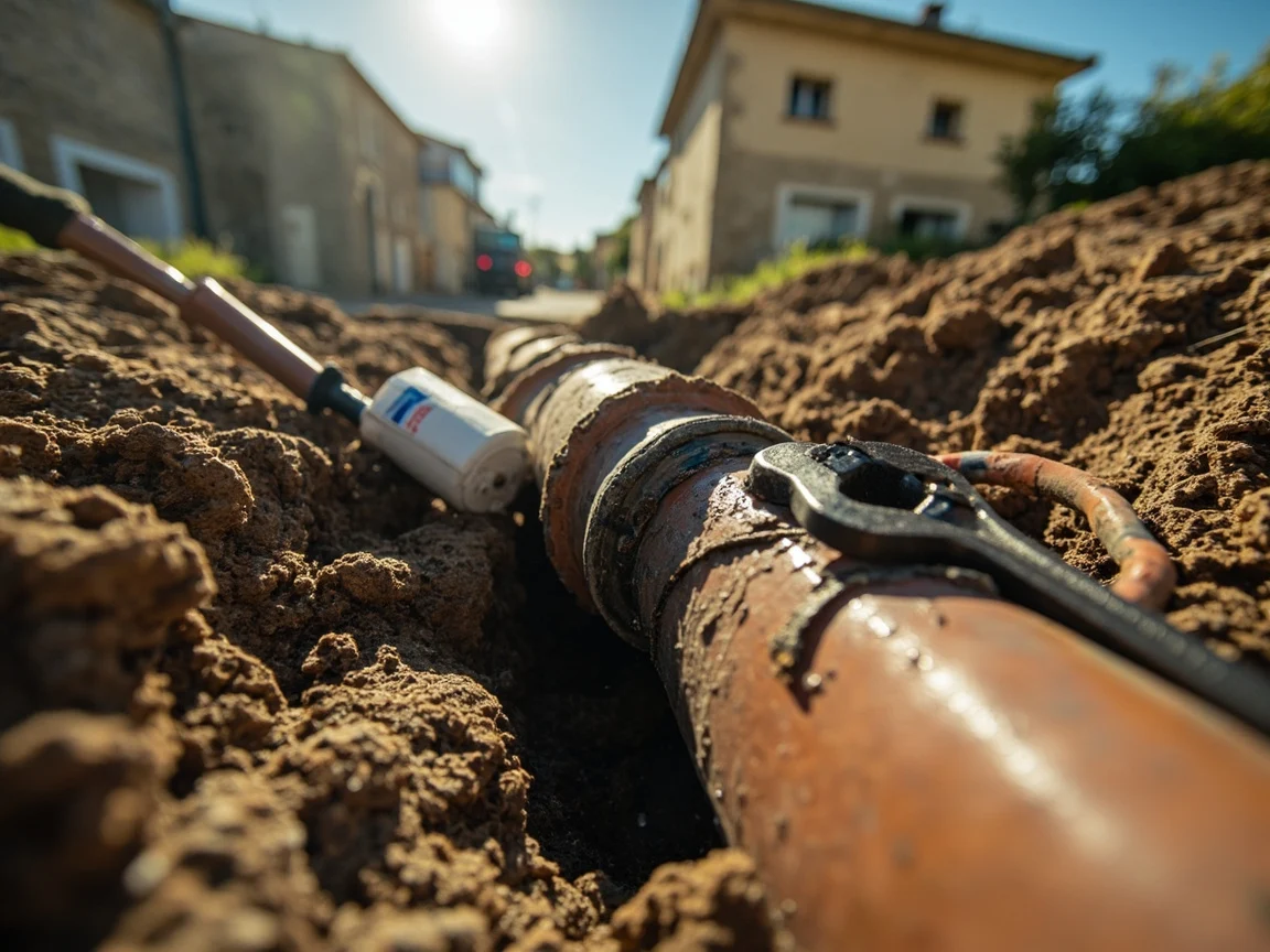 R&eacute;paration de canalisation &middot; image &agrave; la une