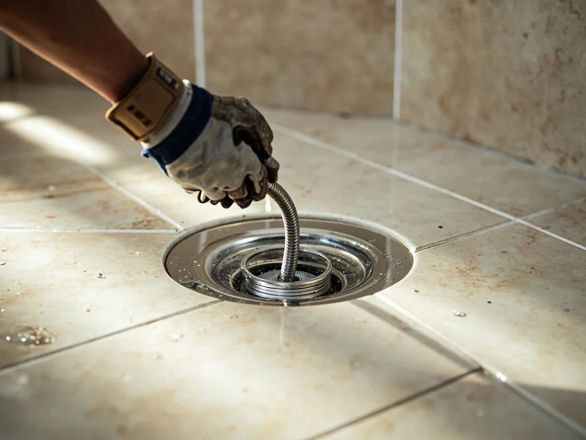 D&eacute;bouchage Douche &middot; image &agrave; la une