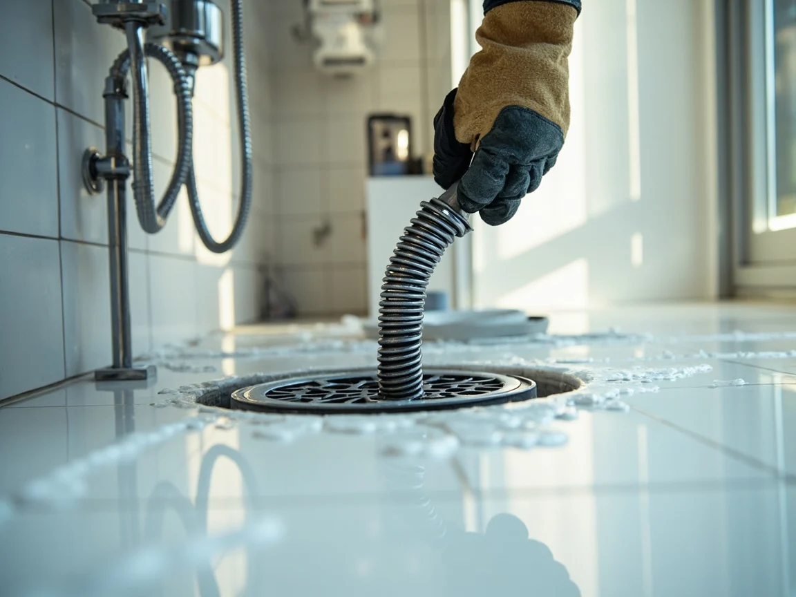 D&eacute;bouchage Douche &middot; image &agrave; la une