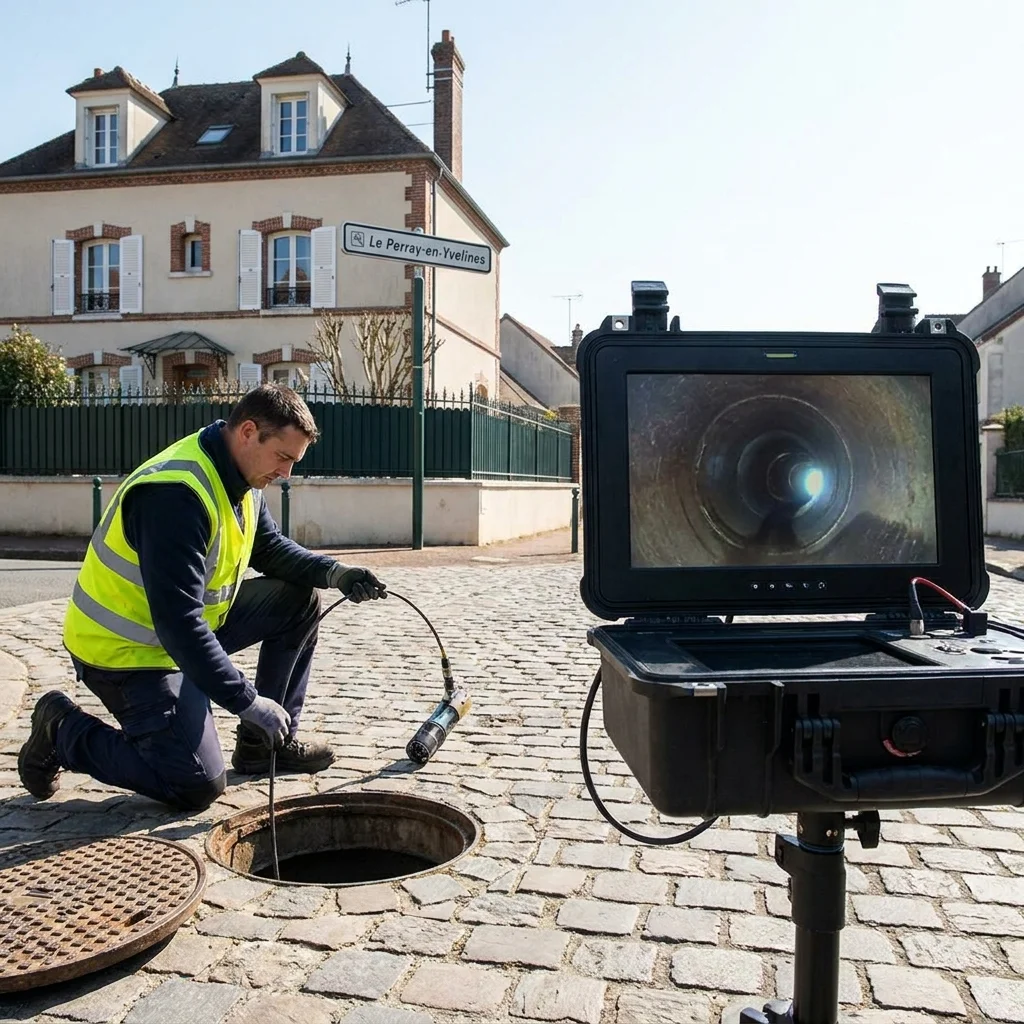 Inspection Cam&eacute;ra canalisation &middot; image &agrave; la une