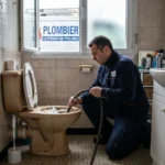 WC Bouch&eacute; qui d&eacute;borde &mdash; WC Bouch&eacute; qui d&eacute;borde &agrave; Champlan (91160) &middot; image &agrave; la une