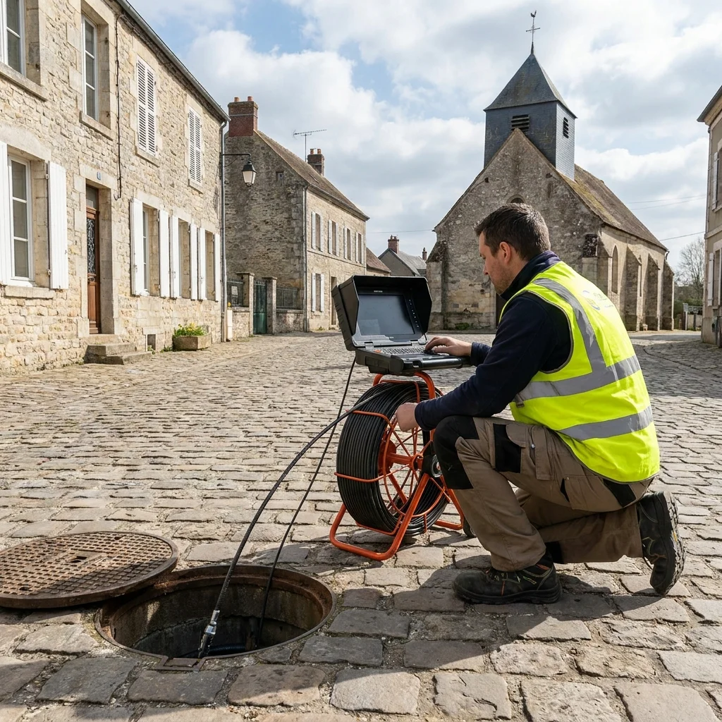 Inspection Cam&eacute;ra canalisation &middot; image &agrave; la une