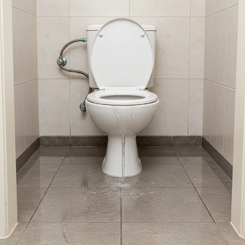 WC Bouch&eacute; qui d&eacute;borde &middot; image &agrave; la une