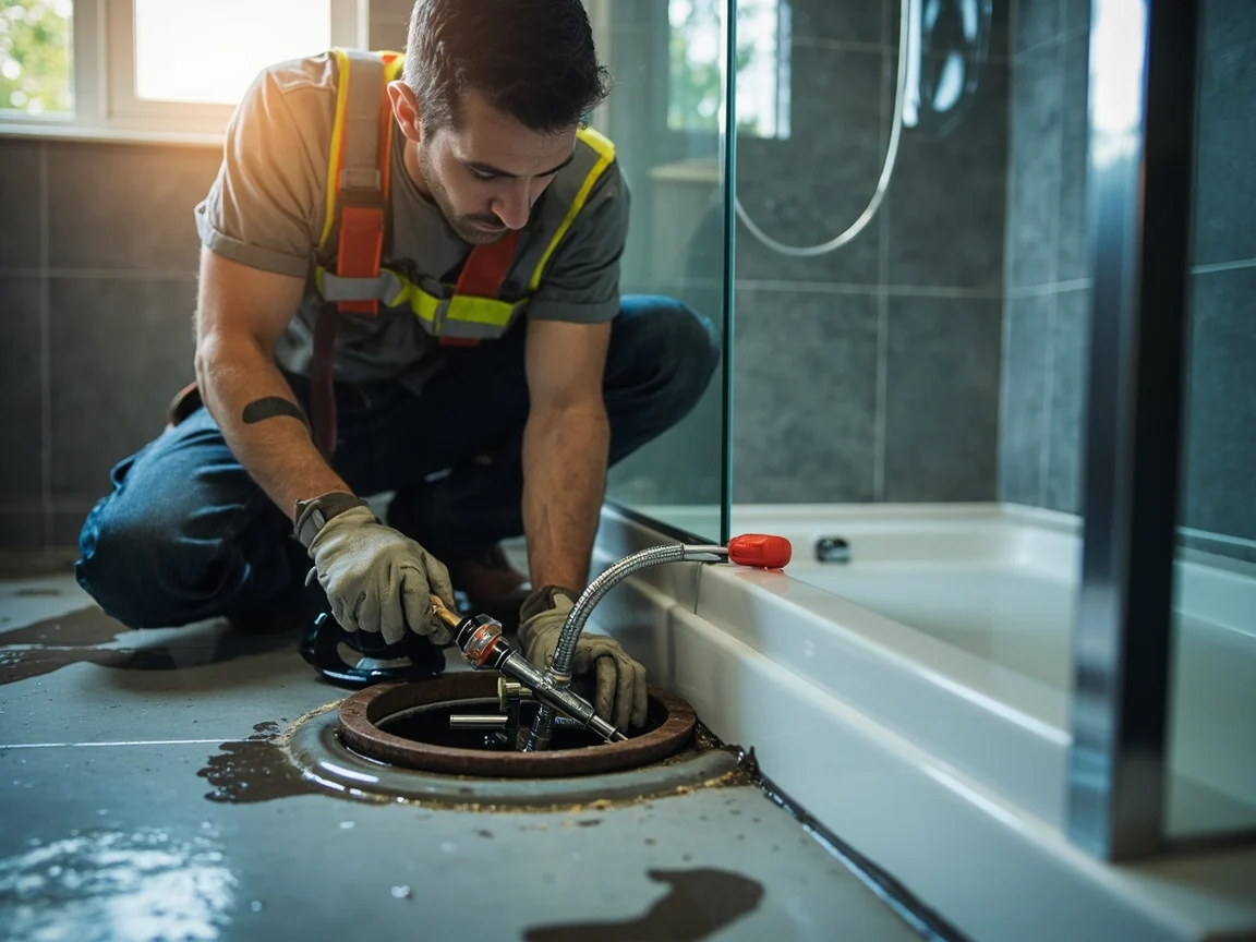 D&eacute;bouchage Douche &middot; image &agrave; la une