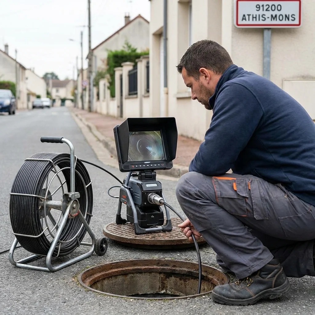 Inspection Cam&eacute;ra canalisation &middot; image &agrave; la une
