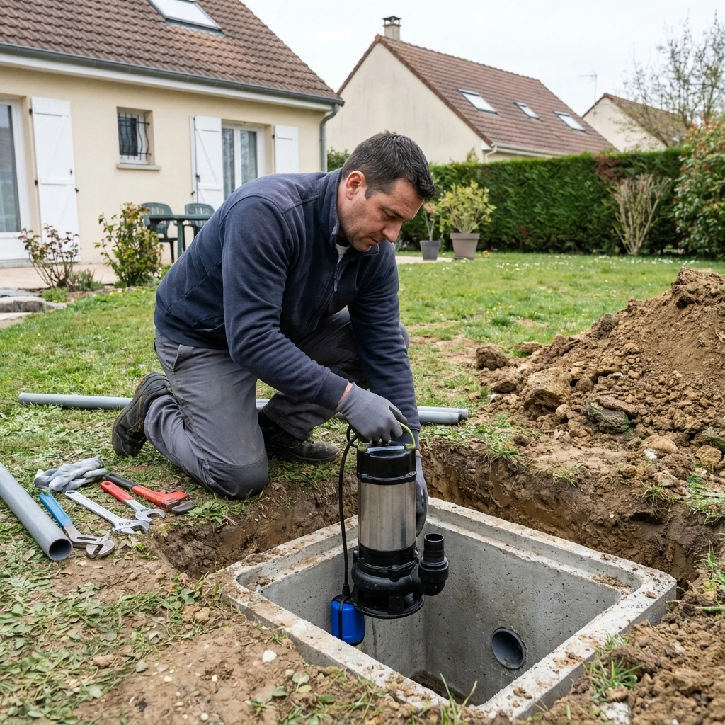 Installation Pompe de Relevage &middot; image &agrave; la une