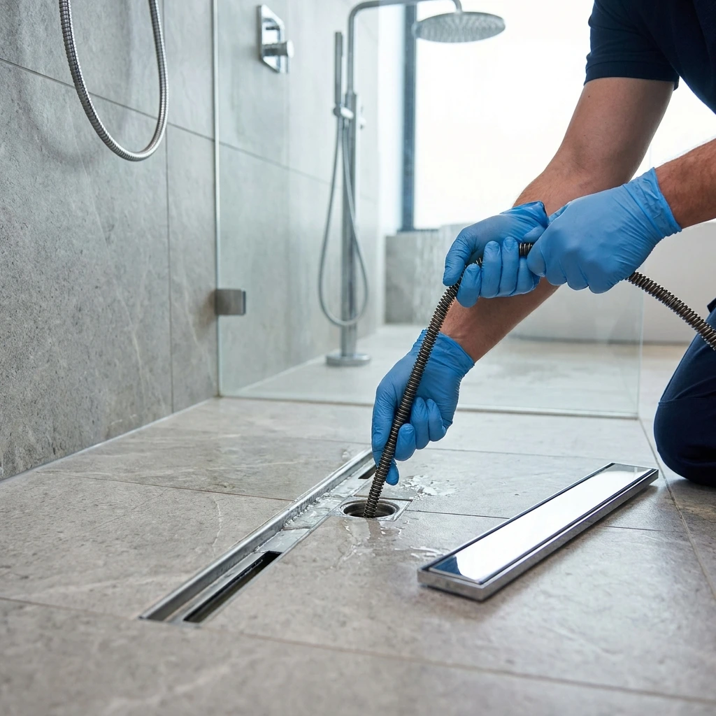 D&eacute;bouchage Douche &middot; image &agrave; la une