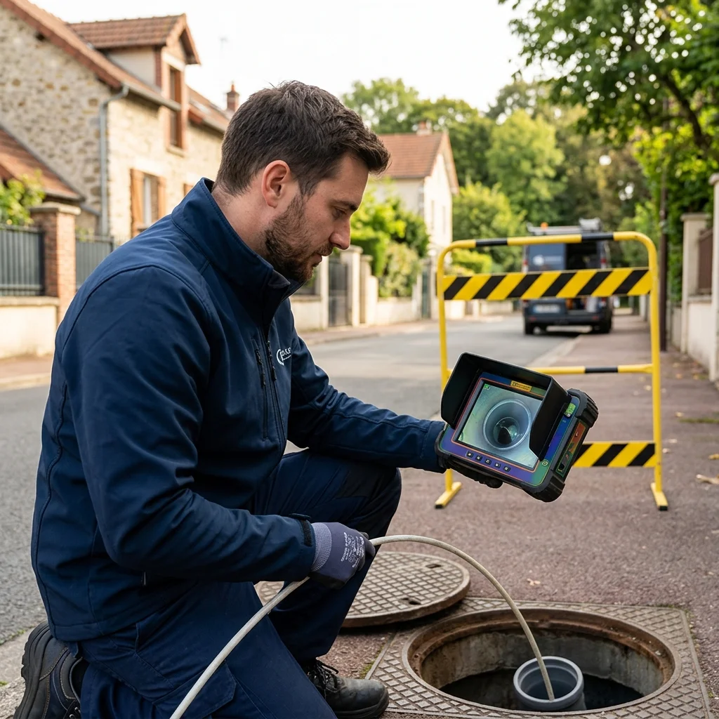 Inspection Cam&eacute;ra canalisation &middot; image &agrave; la une