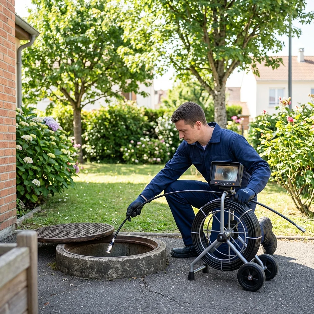 Inspection Cam&eacute;ra canalisation &middot; image &agrave; la une