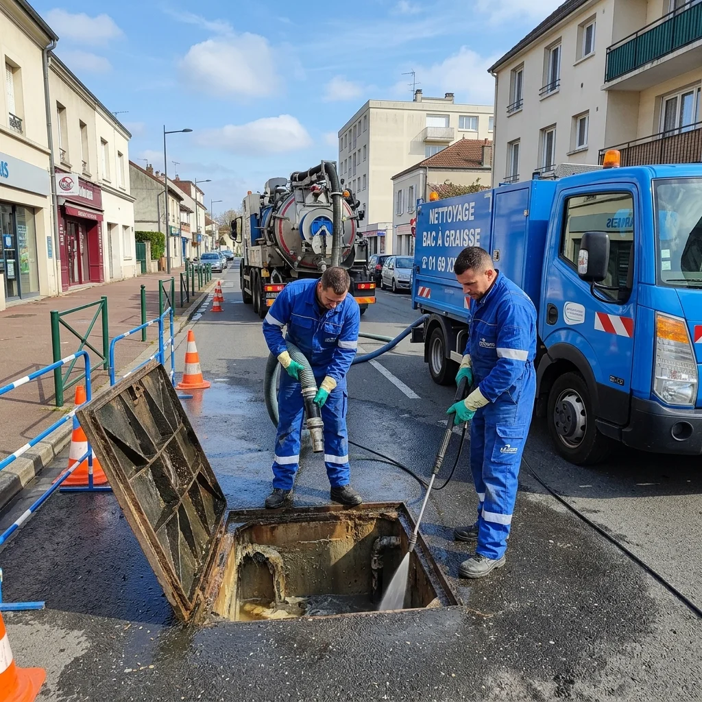 Nettoyage Bac &agrave; graisse &middot; image &agrave; la une