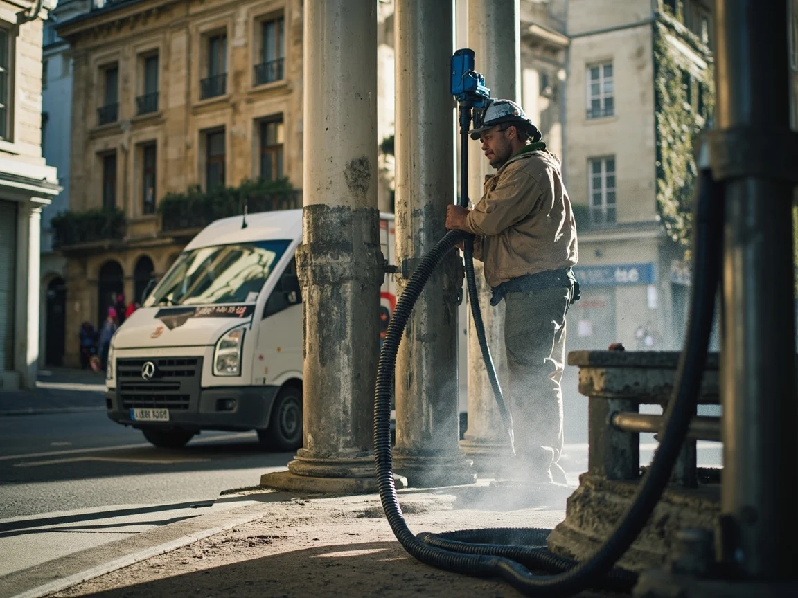 Curage Colonne immeuble &middot; image &agrave; la une