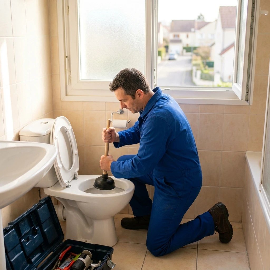 D&eacute;bouchage WC &middot; image &agrave; la une