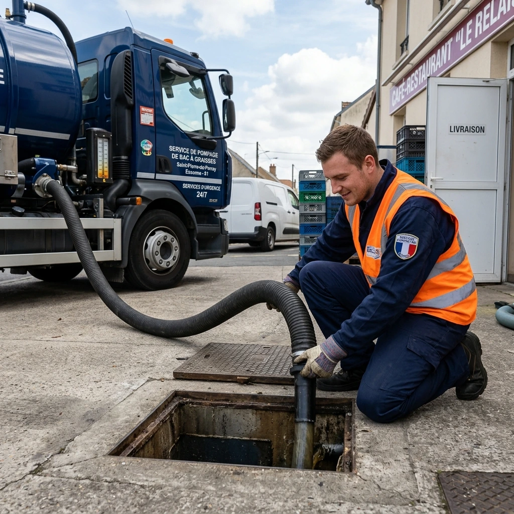 Pompage Bac &agrave; Graisse &middot; image &agrave; la une