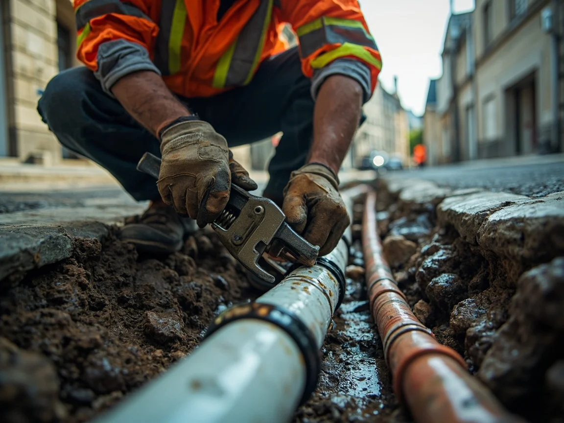 R&eacute;paration de canalisation &middot; image &agrave; la une