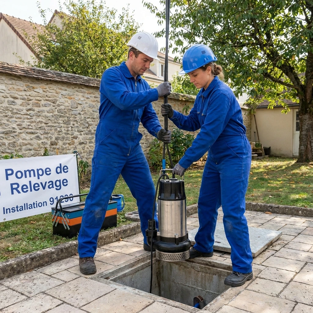 Installation Pompe de Relevage &middot; image &agrave; la une