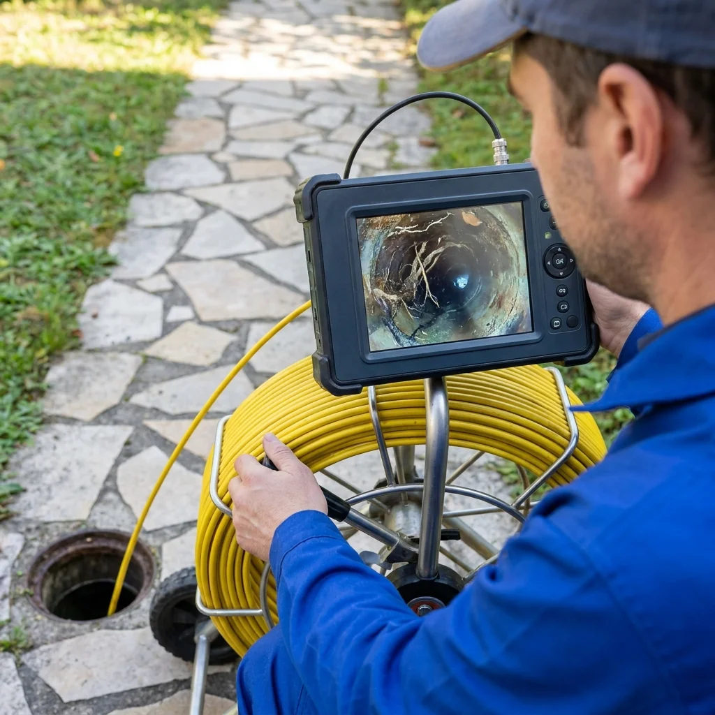 Inspection Cam&eacute;ra canalisation &middot; image &agrave; la une
