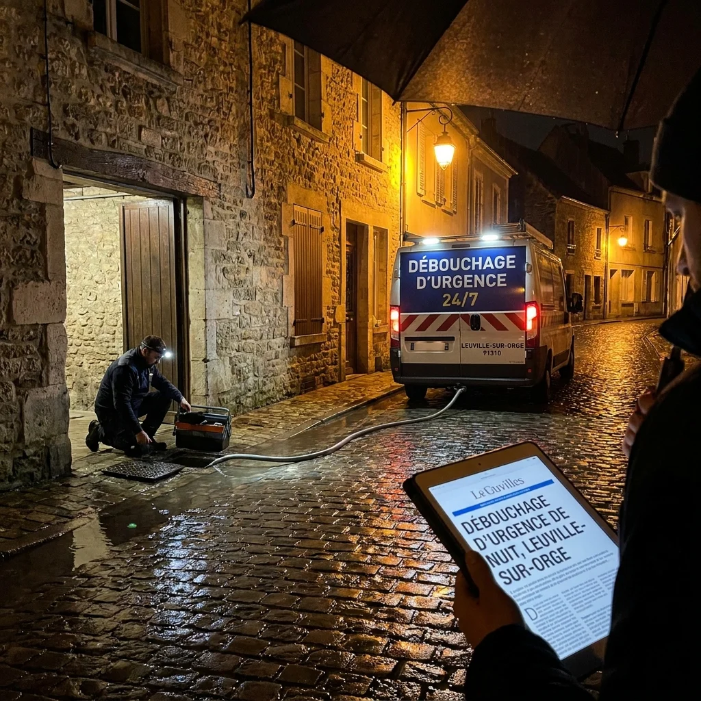 Urgence D&eacute;bouchage nuit &middot; image &agrave; la une