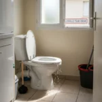 WC Bouch&eacute; qui d&eacute;borde &mdash; WC Bouch&eacute; qui d&eacute;borde &agrave; Leuville-sur-Orge (91310) &middot; image &agrave; la une