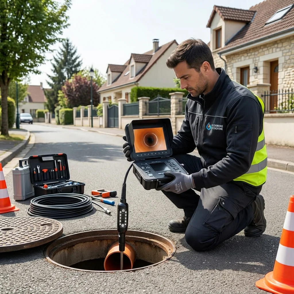 Inspection Cam&eacute;ra canalisation &middot; image &agrave; la une