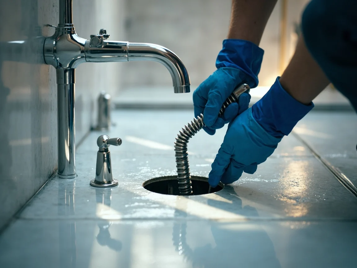 D&eacute;bouchage Douche &middot; image &agrave; la une