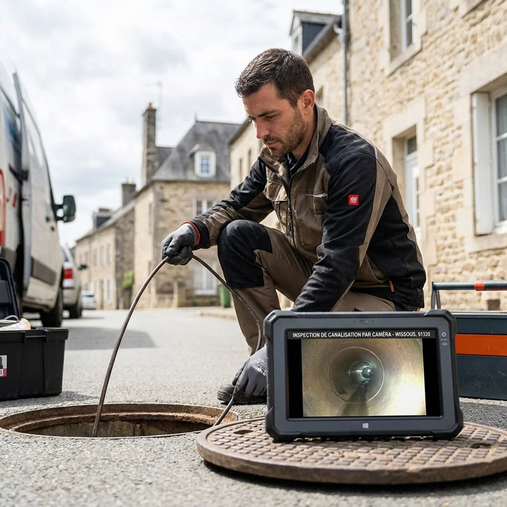 Inspection Cam&eacute;ra canalisation &middot; image &agrave; la une