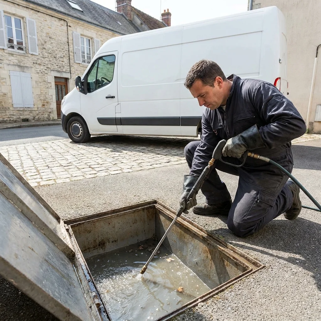 Nettoyage Bac &agrave; graisse &middot; image &agrave; la une