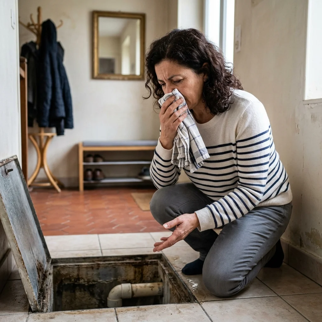 Odeur &Eacute;gout maison &middot; image &agrave; la une