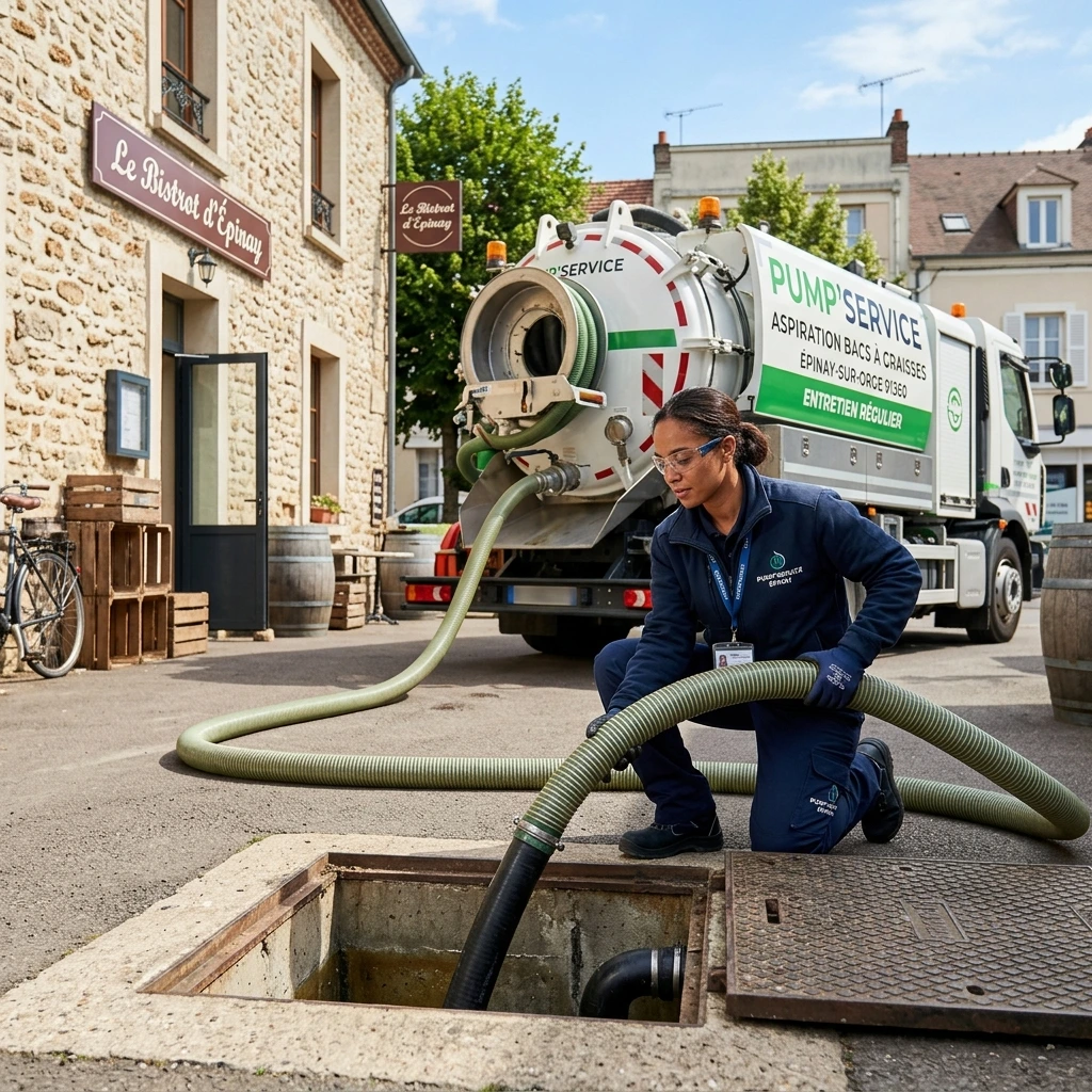 Pompage Bac &agrave; Graisse &middot; image &agrave; la une