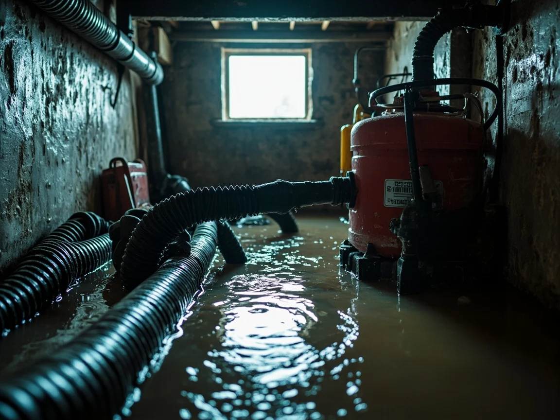 Pompage Cave inond&eacute;e &middot; image &agrave; la une