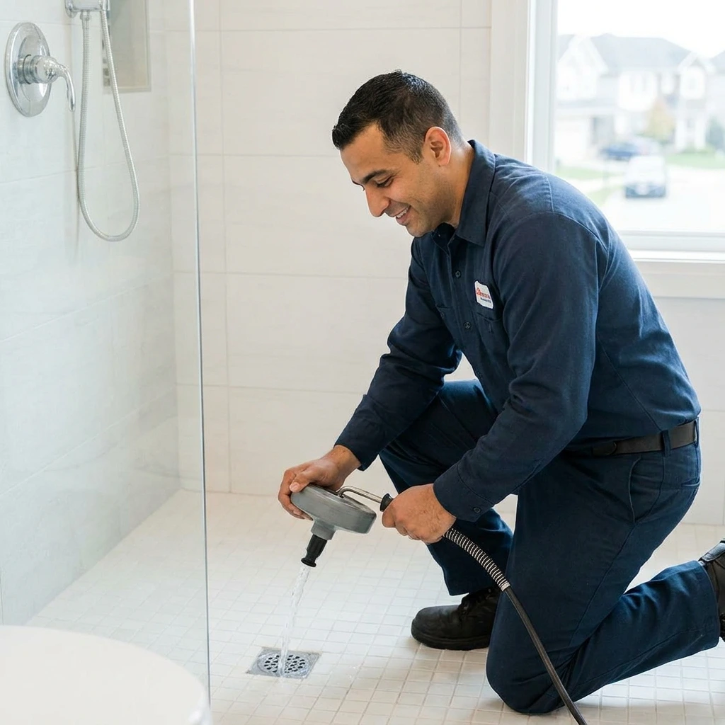 D&eacute;bouchage Douche &middot; image &agrave; la une