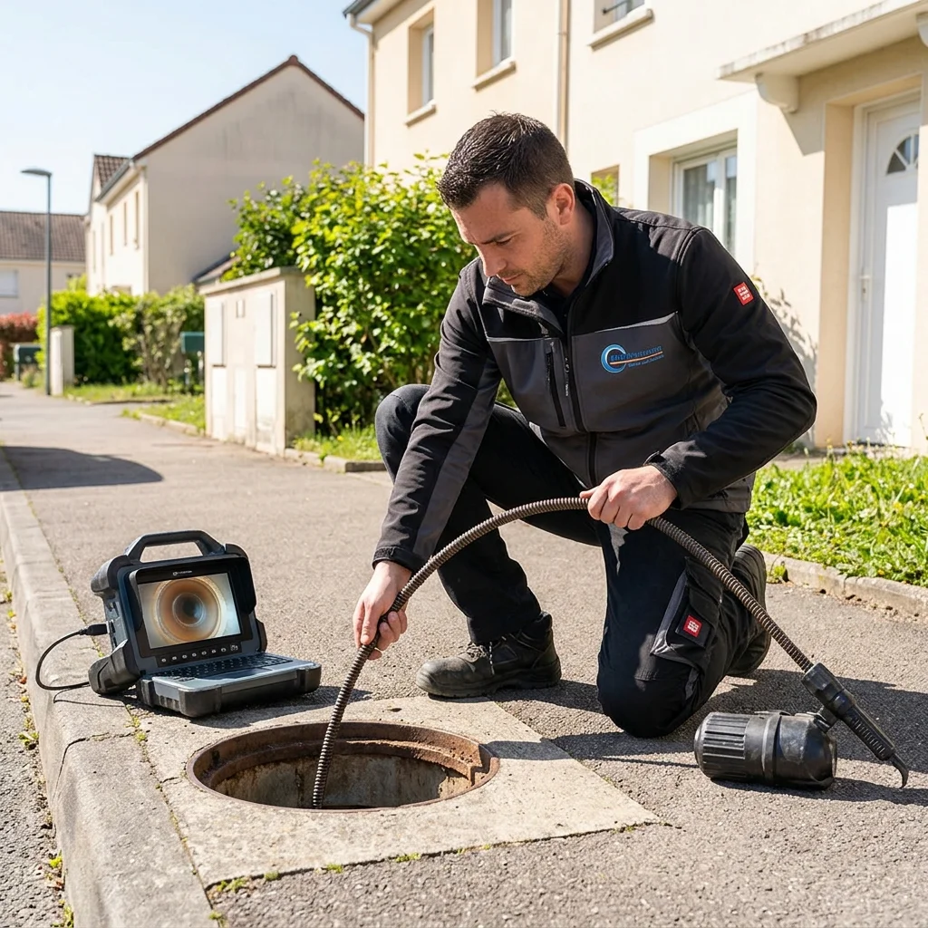 Inspection Cam&eacute;ra canalisation &middot; image &agrave; la une