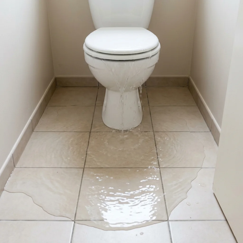 WC Bouch&eacute; qui d&eacute;borde &middot; image &agrave; la une