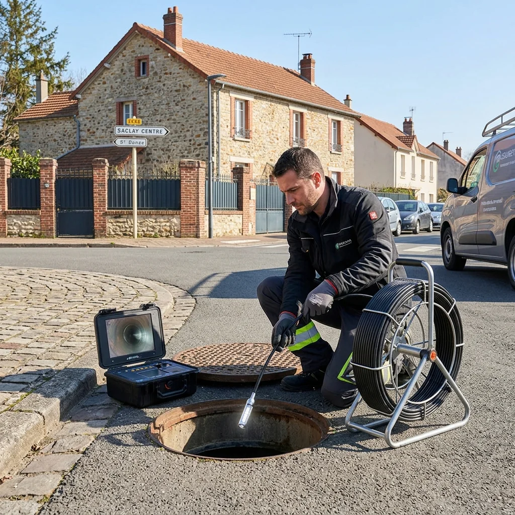 Inspection Cam&eacute;ra canalisation &middot; image &agrave; la une